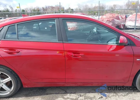 2019 Hyundai Ioniq Hybrid Blue из США, поврежденный, VIN KMHC65LC3KU179527